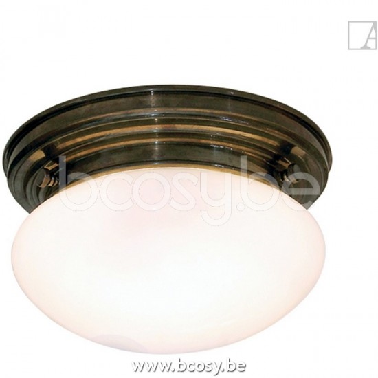 Authentage Bainwat plafonnier 21 cm Bronze BNW001P21.