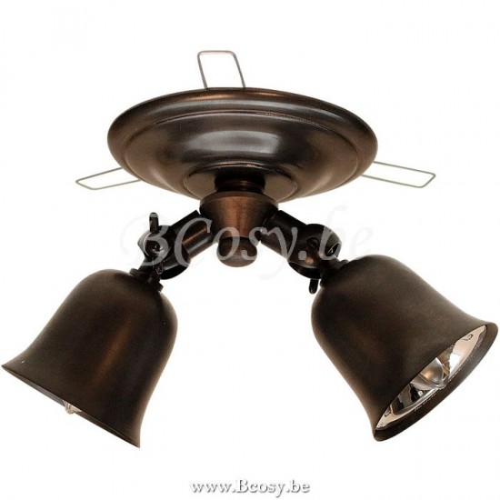 Authentage FLT001J10 FLEURE inbouwspot Bronze Authentage Indoor inbouwspots.