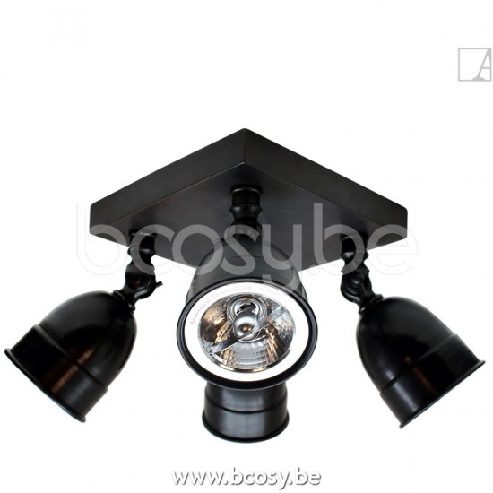 Authentage POI0L4V17 POIRE opbouwspot GU10 Bronze Authentage Opbouwspots.