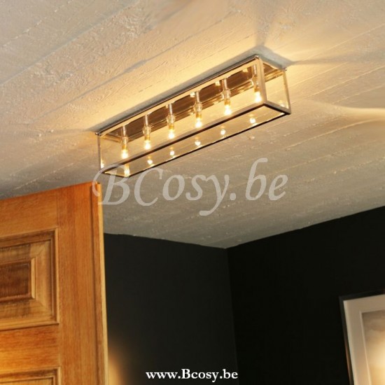 Perfectlights Landelijke plafondlamp Vitrine Petite Stretch 6L.