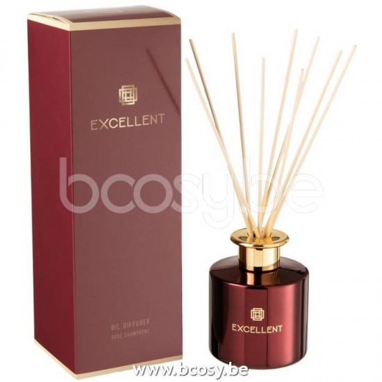 Jline Aceite Perfumada Palos Excellent Rose Champagne Rojo Vino