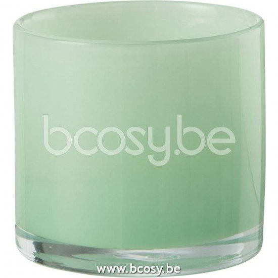 J Line Jline Tealight Holder Jade Light Green Small tea lights holders