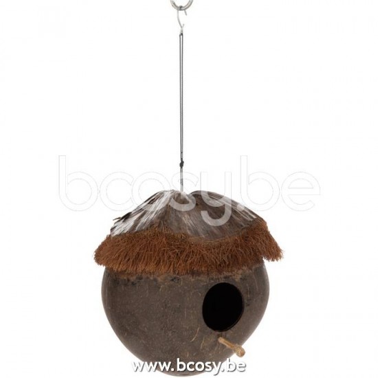 Jline Bird House Coconut Brown