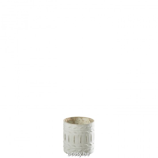 Jline Kaarshouder Ezy Glas Wit Small.