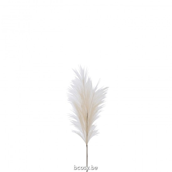 J Line Tak Plumeau Plastiek Beige Small boomtakken JO36963.