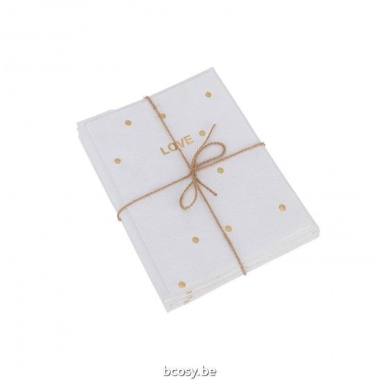 Jline Doos Van 6 Kaarten En Envelop Home Love Joy Papier.