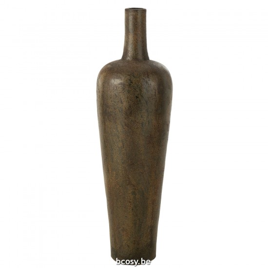 Jline Vase Victor Zement Braun Large Große Vasen hohe Vasen.