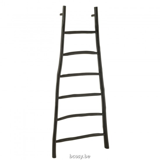 J Line 43789 echelle brut Echelles Decoratie Decoracion Dekoration ladder Decoratie ladders rough leiter Dekoration Decoratio.