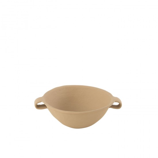 Jline Cuenco Agra Aluminio Beige.