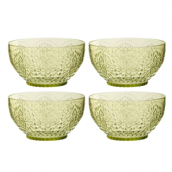 Jline Caja 4 Bolos Plastico Verde.