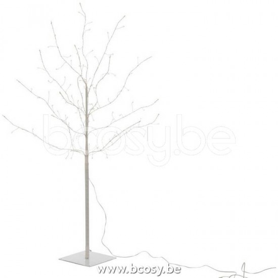 J Line Jline Tree Bare Led Metal White Medium x mas christmas trees on foot