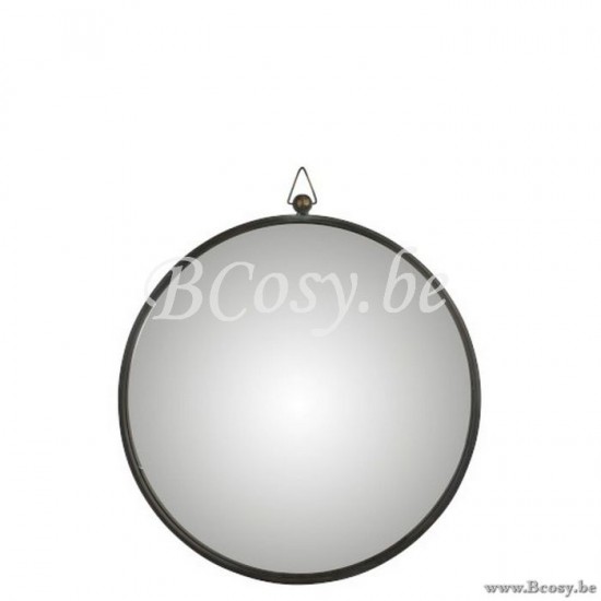 Jline Espejo Arqueado Metal Negro Large