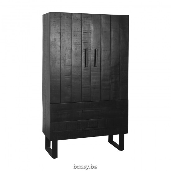 LABEL 51 Armoire de rangement Kast Noir.