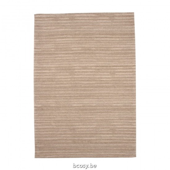 LABEL51 Rug Luxy Taupe Wool 160x230 cm.