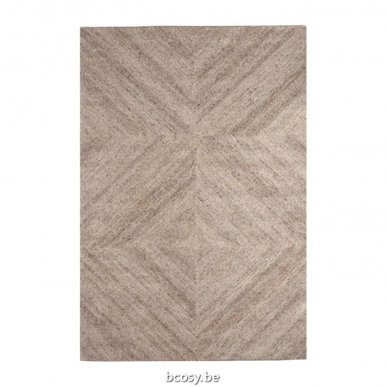 LABEL51 Rug Blendy Taupe Wool 200x300 cm.