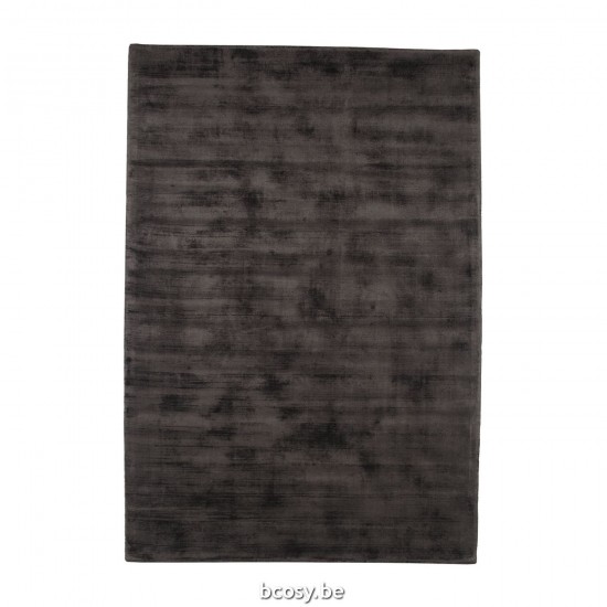 LABEL51 Rug Velvy Anthracite Synthetic 160x230 cm.