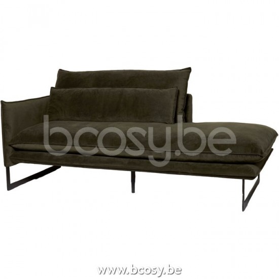 Lifestyle94 MILAN DAYBED L SEVEN HUNTER GREEN 156 B215/H88/D100 Lifestyle 128974 Lifestyle94 128974 LFS 128974