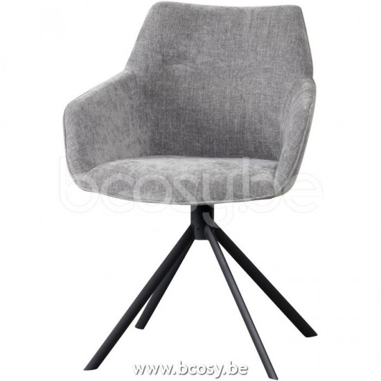 Lifestyle94 JOHNSON ROTATING DINING CHAIR GREY Lifestyle 131777 Lifestyle94 131777 LFS 131777