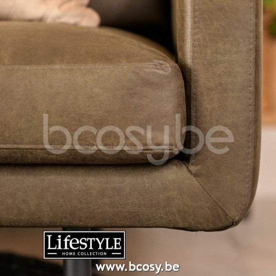 Lifestyle94 TERMOLI SOFA 3 SEAT MERSEY GREEN 7 B238/H85/D98 Lifestyle 147565 Lifestyle94 147565 LFS 147565