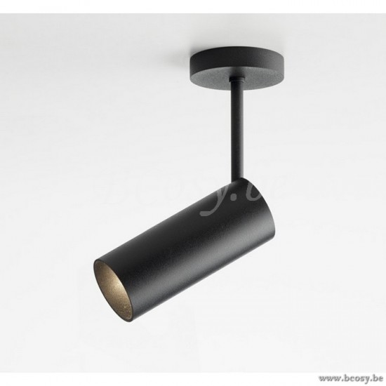 Tekna Flatspot FLATSPOT 6 GU10 LED SURFACE MOUNTED NOIR NAU 500 06 9752 G