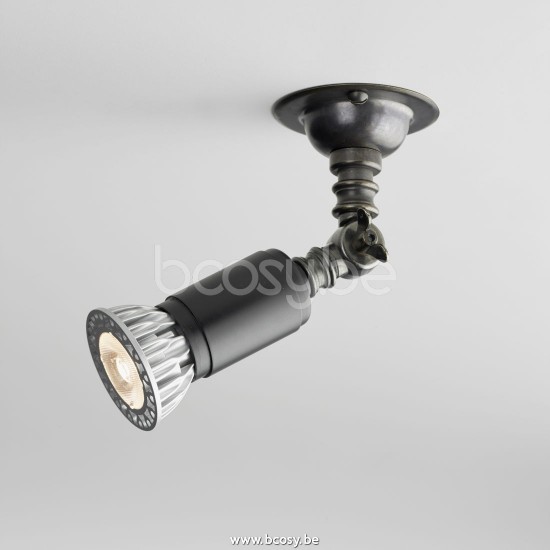 Tekna Nautic Lilly Spot-Gu10 Led-dark bronze with lamp.