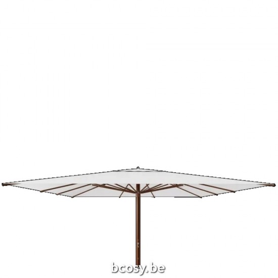 TUUCI Parasols droits à mât central en aluminium.