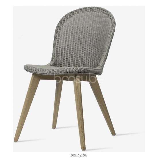 Vincent Sheppard Yann Stoel Natuur eiken Hout frame Nacré Lloyd Loom.