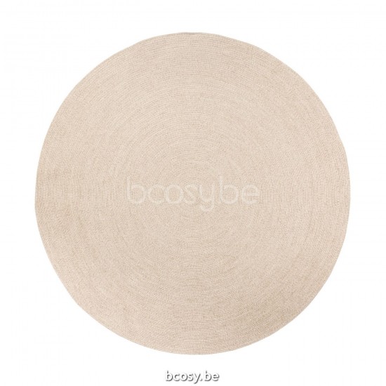 Vincent Sheppard Vincent Sheppard Outdoor Carpet Round Tessa Sand Fabric Polyester.