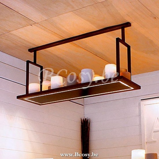 Authentage BSR014D14 Authentage BELLEFEU suspension pendante Bronze Authentage lampes suspendues suspensions pendantes.