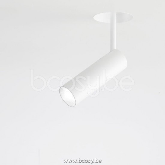 Tekna FLATSPOT 7-TRIMLESS XOB LED-lackiert Weiß.