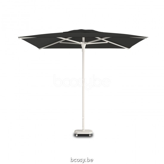 Jardinico JCP102 230x230 Vierkante Middenstam Parasol 2,3x2,3 Mast Linnen Doek Pitch Sunbrella Plus Marine JCP.102 CARACTERE.