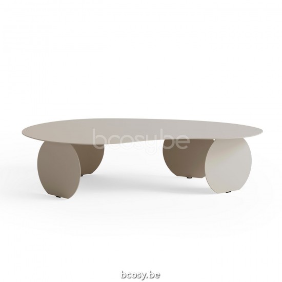 Jardinico TARO Organic Coffee Table Organic Linen Powder Coated Aluminium.