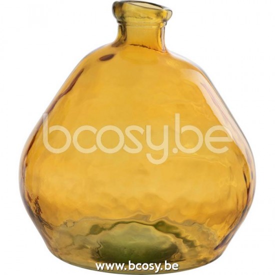 J Line Jline Vase Laura Glas Ocker Large vases