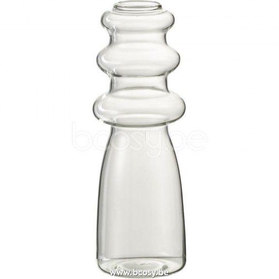 vases Jolipa J Line Jline Vase Luna Verre Transparent Large