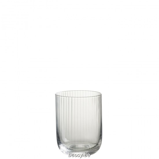 J Line verres a d eau Jolipa Verre A Eau Kyle Verre Transparent.