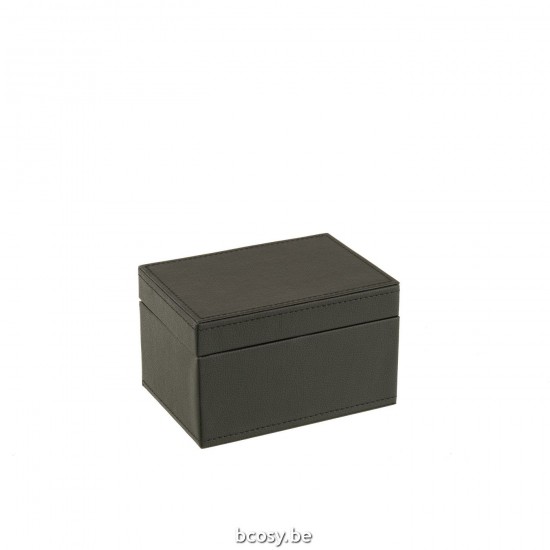 J Line Box Card Game Fake Leather Black Game box game boxes.