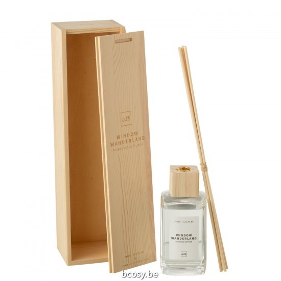J Line Diffuser Square Window Wanderland Transparent Large scent diffusers.