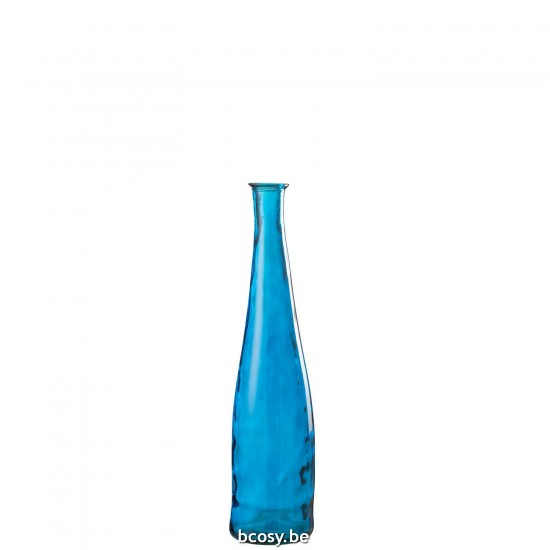 J Line Grands vases Grand vase Vases hauts Vase haut. Jolipa Vase Noah Verre Blue Small.