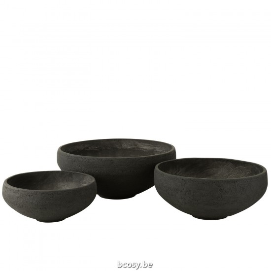 Jline S 3 Schaal Vezelklei Zwart.