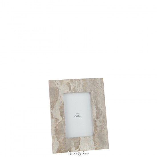 Jline Foto Kader 10X15 Marmer Beige Small.