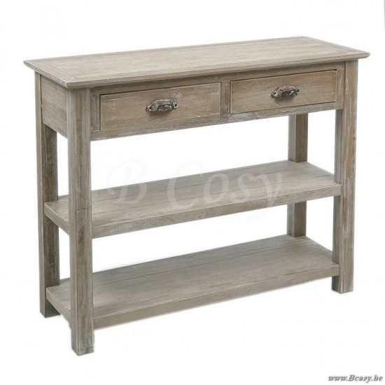 Jline cottage console met 2 laden meubels j line