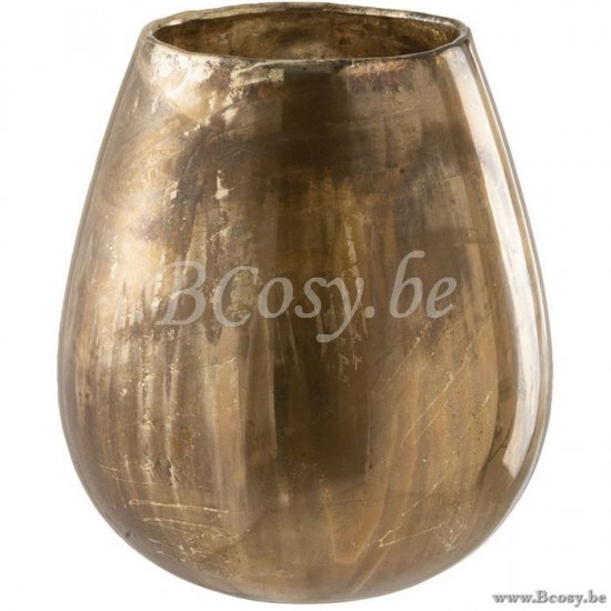 J Line Jline Hurricane Arno Glass Antique Gold lanterns hurricanes