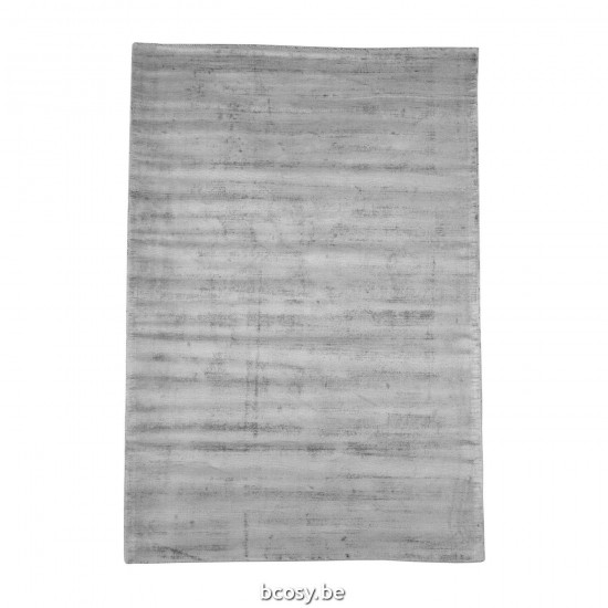 LABEL51 Bodenbelag Velvy Grau Viscose 160x230 cm.