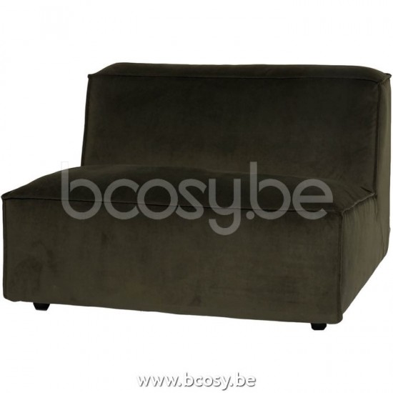 Lifestyle94 VERONA 1,5 SEAT NO ARMS SEVEN HUNTER GREEN 156 B104/H75/D104 Lifestyle 129164 Lifestyle94 129164 LFS 129164