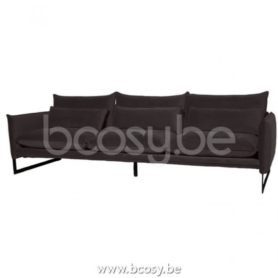 Lifestyle94 MILAN SOFA 4 SEAT SEVEN ESPRESSO 123 B280/H88/D100 Lifestyle 130202 Lifestyle94 130202 LFS 130202