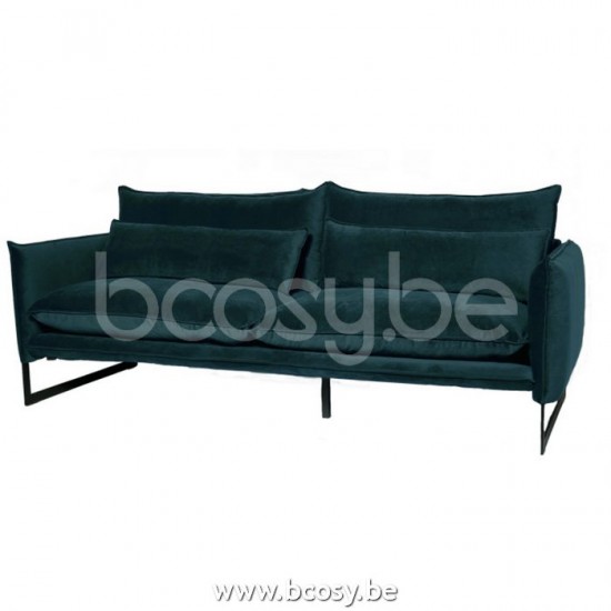 Lifestyle94 MILAN SOFA 3 SEAT SEVEN PETROL 56 B220/H88/D100 Lifestyle 130340 Lifestyle94 130340 LFS 130340