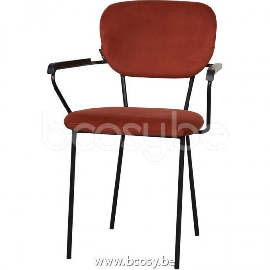 Lifestyle94 CLEVELAND DINING ARMCHAIR BRICK Lifestyle 130483 Lifestyle94 130483 LFS 130483