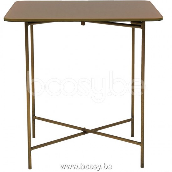 Lifestyle94 DERON COFFEE TABLE BOMBAY BROWN 45X45X45 CM Lifestyle 130499 Lifestyle94 130499 LFS 130499