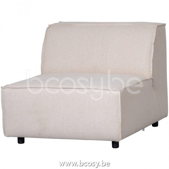 Lifestyle94 BELLARIA 1 SEAT NO ARM MONFORT NATURAL 916 B78/H73/D95 Lifestyle 131136 Lifestyle94 131136 LFS 131136