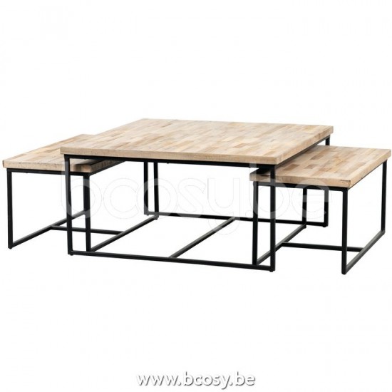 Lifestyle94 MICHAEL COFFEE TABLE 1+2 SET/3 (132103, 132104) Lifestyle 132102 Lifestyle94 132102 LFS 132102